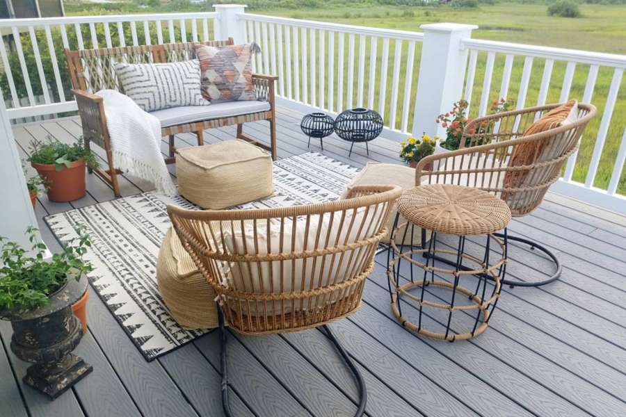 Trex Decking - Select Collection in Pebble Grey